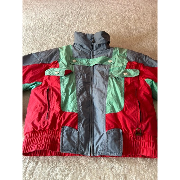 Rare VTG Bogner Colorful 80's Ski Jacket Size Small - Picture 5 of 11